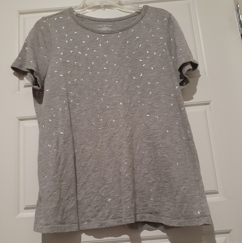 Lane Bryant crescent moon tee 14/16